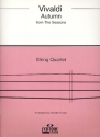 Autumn from The Four Seasons for string quartet score and parts