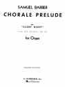 Chorale Prelude on Silent Night from Die Natali op.37 for organ