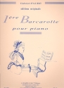 Barcarolle no.1 op.26  pour piano