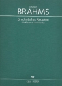 Ein deutsches Requiem op.45 fr Klavier zu 4 Hnden in der Bearbeitung durch den Komponisten