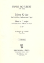 Messe G-Dur D167 fr Soli, Chor und Orchester Chorpartitur