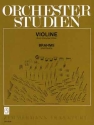 Orchesterstudien Violine Brahms Sinfonien 1. und 2. Violine