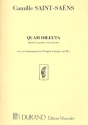 Quam dilecta motet pour 4 voix mixtes (SATB) avec acc. d'orgue ou harpe ad lib. partition