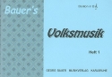 Bauers Volksmusik Band 1 fr Blasorchester Bariton  in B