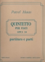 Quintett op.10 fr Flte, Oboe, Klarinette, Horn und Fagott Partitur und Stimmen