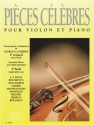 PIECES CELEBRES VOL.2 ASSEZ FACILE POUR VIOLON ET PIANO CATHERINE, GEORGES, ED.