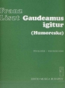 Gaudeamus igitur fr Klavier