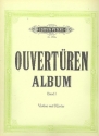 Ouvertren-Album Band 1 fr Violine und Klavier