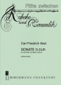 Sonate D-Dur fr 2 Flten und Bc