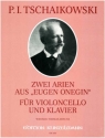 2 Arien aus Eugen Onegin fr Violoncello und Klavier