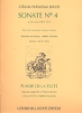 Sonate do majeur no.4 BWV1033 pour flute et bc