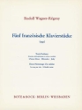 5 franzsische Klavierstcke (1951)