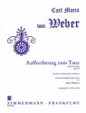 Aufforderung zum Tanz op.65 - Rondo brillant fr Flte, Violoncello und Klavier