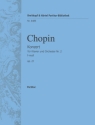 Konzert f-Moll Nr.2 op.21 fr Klavier und Orchester Partitur