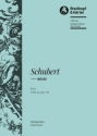 Messe B-Dur D324 op.post.141 fr Soli, Chor, Orchester und Orgel Chorpartitur