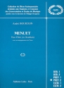 Menuet pour flte (hautbois) et piano