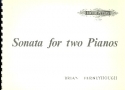 Sonata for 2 pianos Spielpartitur