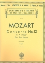 Concerto A major no.12 KV414 for piano and orchestra for 2 pianos