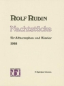 Nachtstcke (1988) fr Altsaxophon und Klavier 2 Spielpartituren