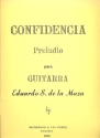 Confidencia Preludio para guitarra