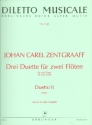 Duett D-Dur fr 2 Flten Partitur und 2 Stimmen