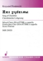 Cherubinischer Lobgesang fr gem Chor a cappella (SSAATTBB) Singpartitur