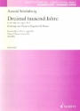 Dreimal tausend Jahre op. 50a fr gemischten Chor (SATB) Chorpartitur