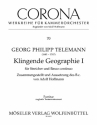 KLINGENDE GEOGRAPHIE 1 FUER STREICHER UND BC   PARTITUR