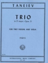 Trio in d major op.21 for 2 violins and viola parts