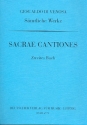 Sacrae cantiones Band 2 fr gem Chor (6-7 Stimmen)