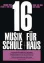 Musik fr Schule und Haus Band 16 Amerikanische Folklore fr Sopranblockflte