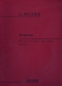 Requiem fr 3-stimmigen gem Chor (STB), Viola und Orgel Partitur