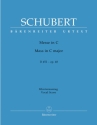 Messe C-Dur op.48 D452 fr Soli, Chor und Orchester Klavierauszug