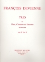 Trio d-Moll op.61,6 fr Flte, Klarinette und Fagott Stimmen