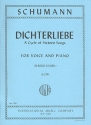 Dichterliebe - A Cycle of 16 songs for low voice and piano (dt/en)