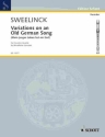 Variations on an old german song fr SATB Blockflten Partitur