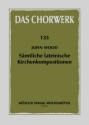 Smtliche lateinische Kirchenkompositionen fr 3-5 Stimmen