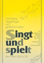 Singt und spielt dem Herrn fr Kirchenchre und Posaunenchre