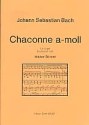 Chaconne a-Moll BWV1004 fr Orgel