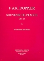 Souvenir de Prague op.24 fr 2 Flten und Klavier