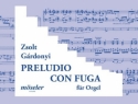 Preludio con fuga fr Orgel