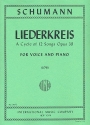 Liederkreis op.39 A cycle of 12 songs for low voice and piano (en/dt)