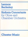 Sinfonia Concertante for Oboe and Chamber Orch. for oboe and piano