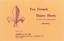 10 French Dance Duets for descant and treble recorders