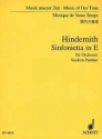 Sinfonietta in E fr Orchester Studienpartitur