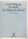 4 Walzer fr Klavier