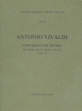 Concerto re minore F.XII:19 per violino, organo, archi e cembalo partitura