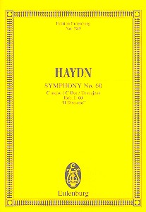 Symphony in C Major no.60 Hob.I:60 for orchestra study score