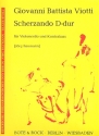 Scherzando D-Dur fr Violoncello und Kontravba