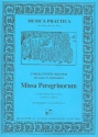 Missa peregrinorum fr Sopran, Violine und Bc Partitur